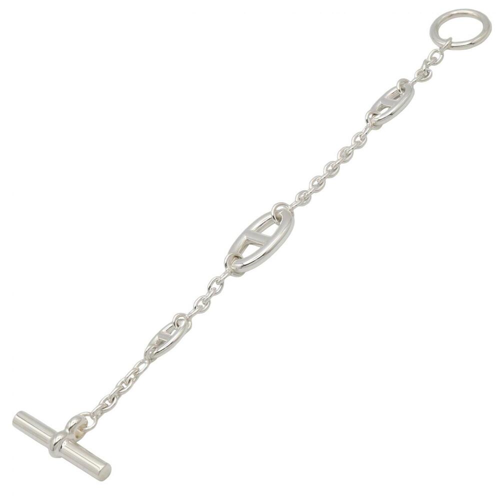 Hermes Farandole Bracelet, Sterling Silver 925, Men's And Women's, Tone View 3